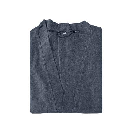 ชุดคลุมอาบน้ำ DREAMERY COTTON DOBBY ไซซ์ XL สี NAVY_0