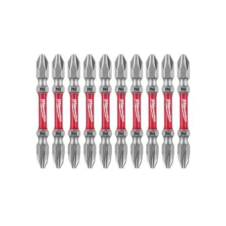 ดอกไขควง MILWAUKEE DOUBLE ENDED PH2-65 มม. (แพ็ก 10 ชิ้น)_0