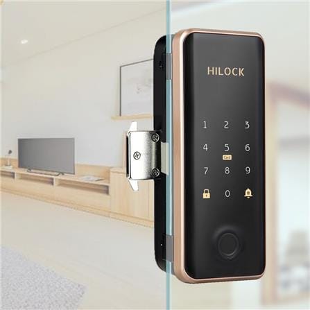 กลอนดิจิตอล HILOCK HL-500 สีทองแดงรมดำ_3