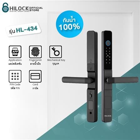 กลอนดิจิตอล HILOCK HL-434 สีดำ_4