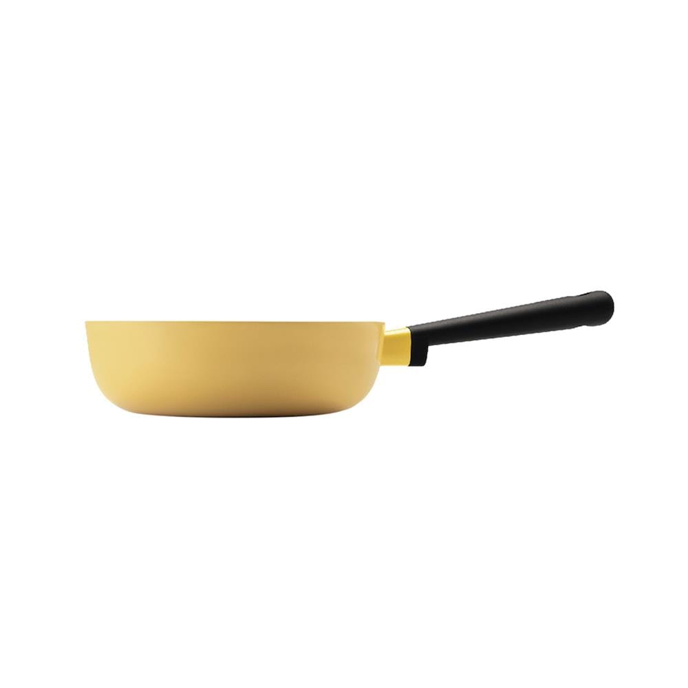 กระทะ 22 ซม. LOCKNLOCK DECORE สีเหลือง