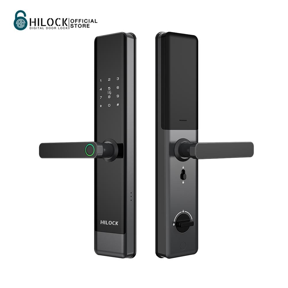 กลอนดิจิตอล HILOCK HL-641S สีเทา/ดำ