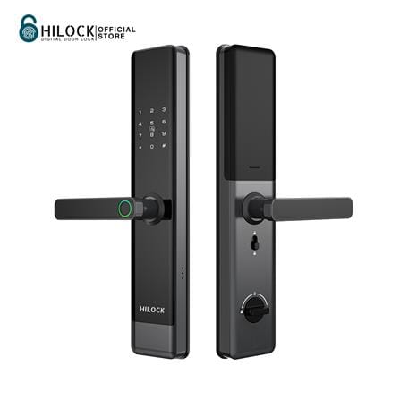 กลอนดิจิตอล HILOCK HL-641S สีเทา/ดำ_0