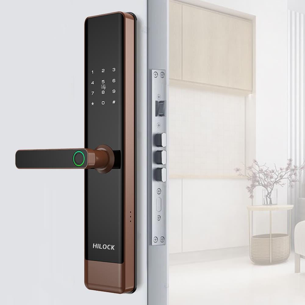 กลอนดิจิตอล HILOCK HL-641R สีทองแดงรมดำ