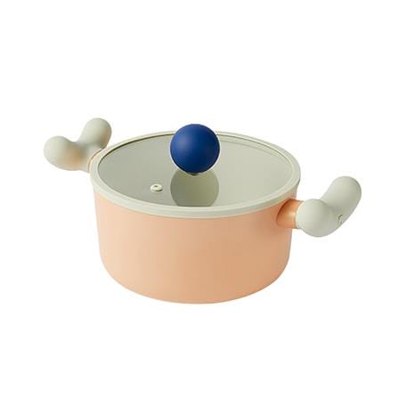 หม้อ 18 ซม. LOCKNLOCK ROLLING POP IH สีส้ม_1