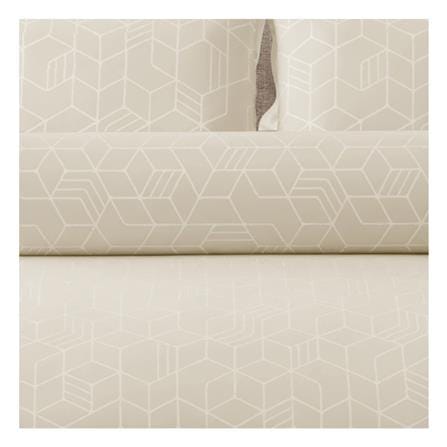 ชุดผ้าปูที่นอน 3.5 ฟุต (ชุด 2 ชิ้น) FROLINA LUXE SENSATION HEXA MAZE LSSF004_3