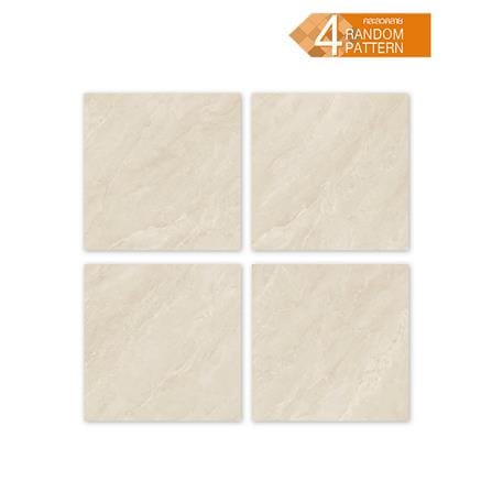 กระเบื้องพื้น 40x40 ซม. TARA คอร่ามาร์เบิ้ล เบจ 0.96 ตร.ม._1