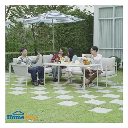 ชุดโซฟาสนาม 5 ที่นั่ง SPRING CAVAN สีเทา_5