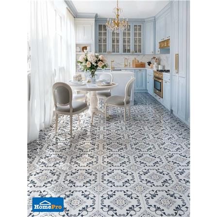 กระเบื้องพื้น 40x40 ซม. TARA นารา เทา 0.96 ตร.ม._1