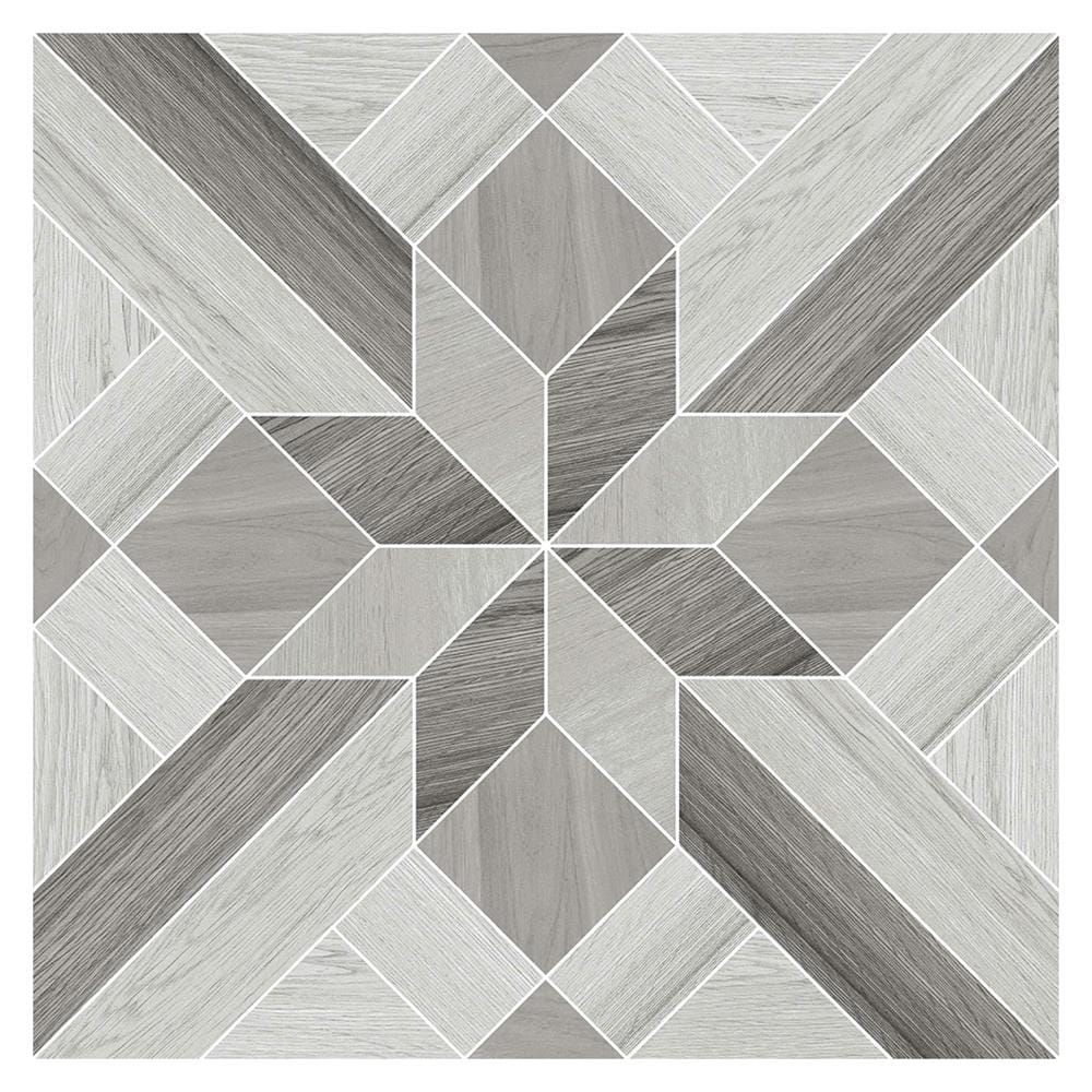 กระเบื้องพื้น 40x40 ซม. TARA คิวบิก เทา 0.96 ตร.ม.
