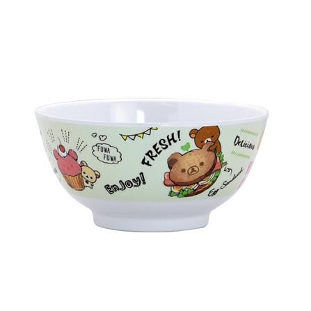 ชามเมลามีน 6 นิ้ว SUPERWARE RILAKKUMA HAPPY FOOD_0