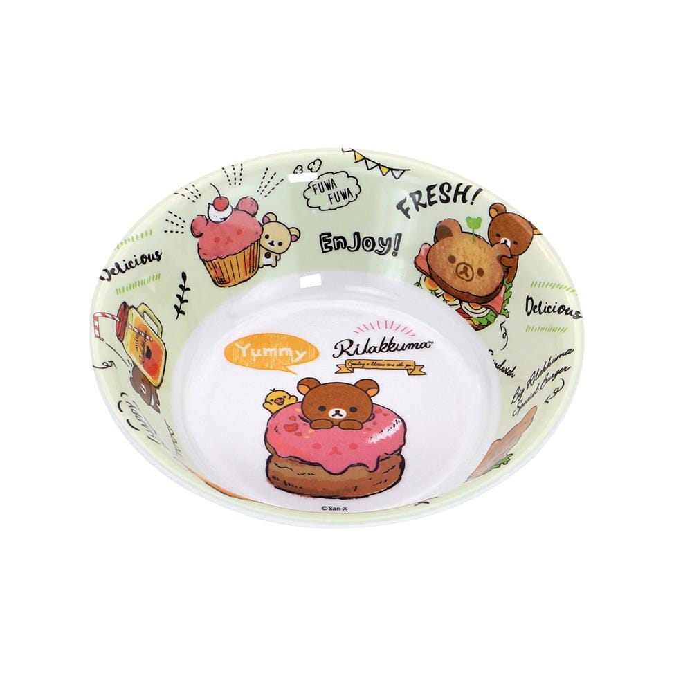 ชามเมลามีน 5.5 นิ้ว SUPERWARE RILAKKUMA HAPPY FOOD