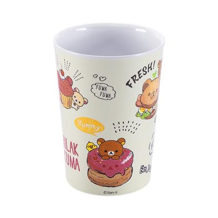แก้วน้ำเมลามีน 400 มล. SUPERWARE RILAKKUMA HAPPY FOOD_1