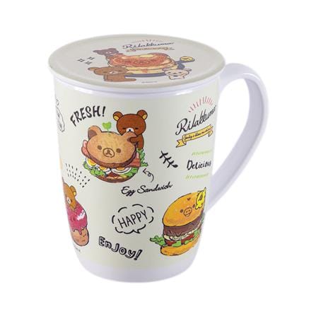 ถ้วยหูเมลามีนพร้อมฝา 450 มล. SUPERWARE RILAKKUMA HAPPY FOOD_1