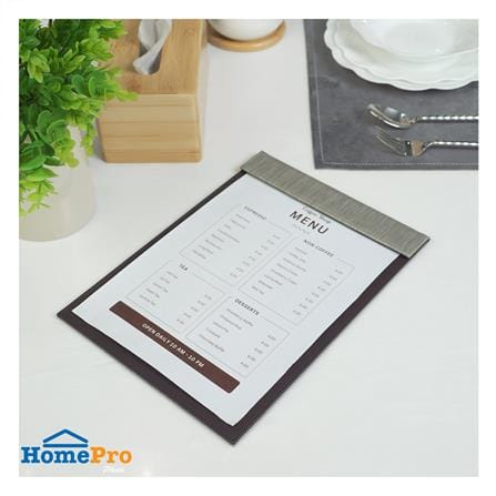 แผ่นรองเขียน A4 PVC KECH TWO TONE_5