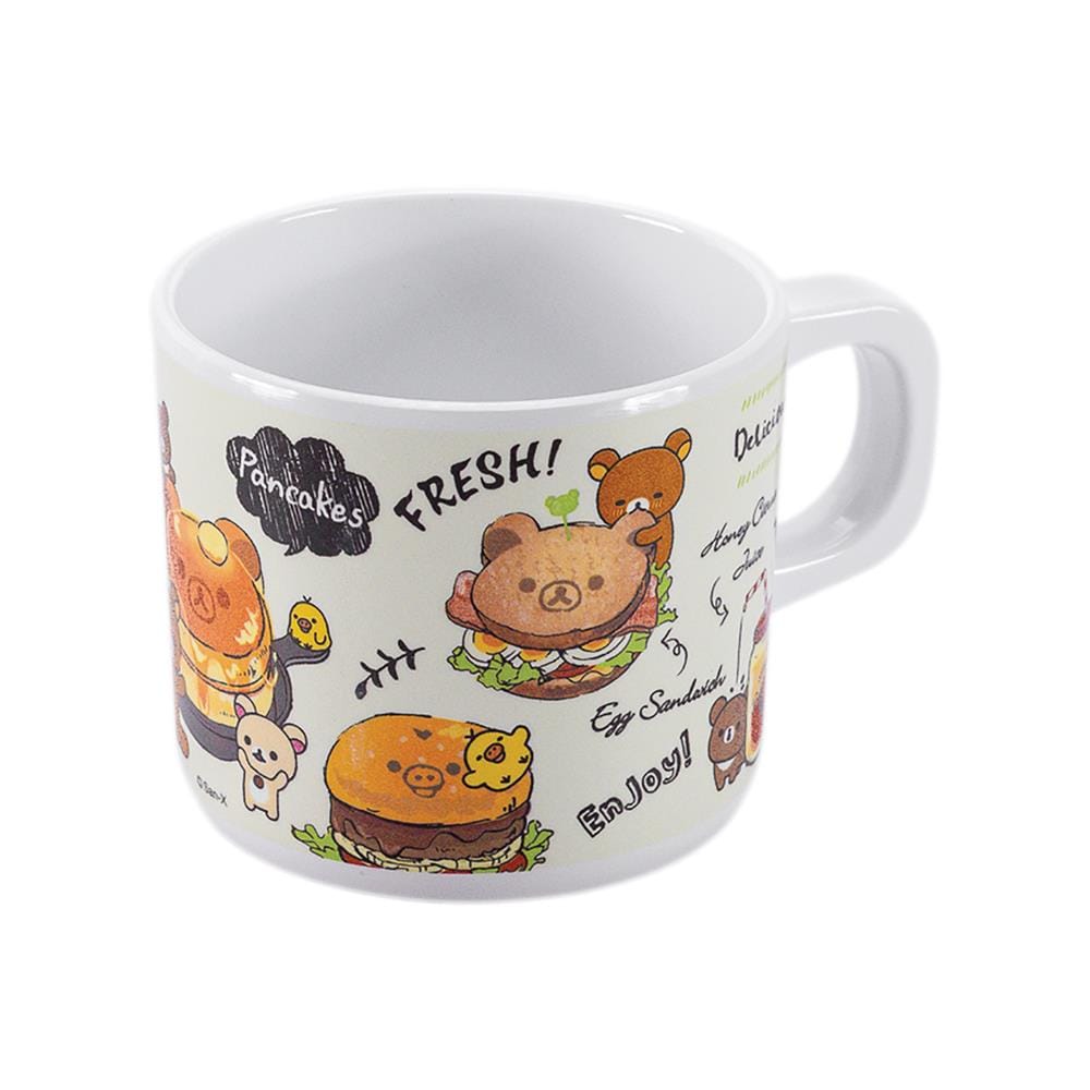 ถ้วยหูเมลามีน 300 มล. SUPERWARE RILAKKUMA HAPPY FOOD