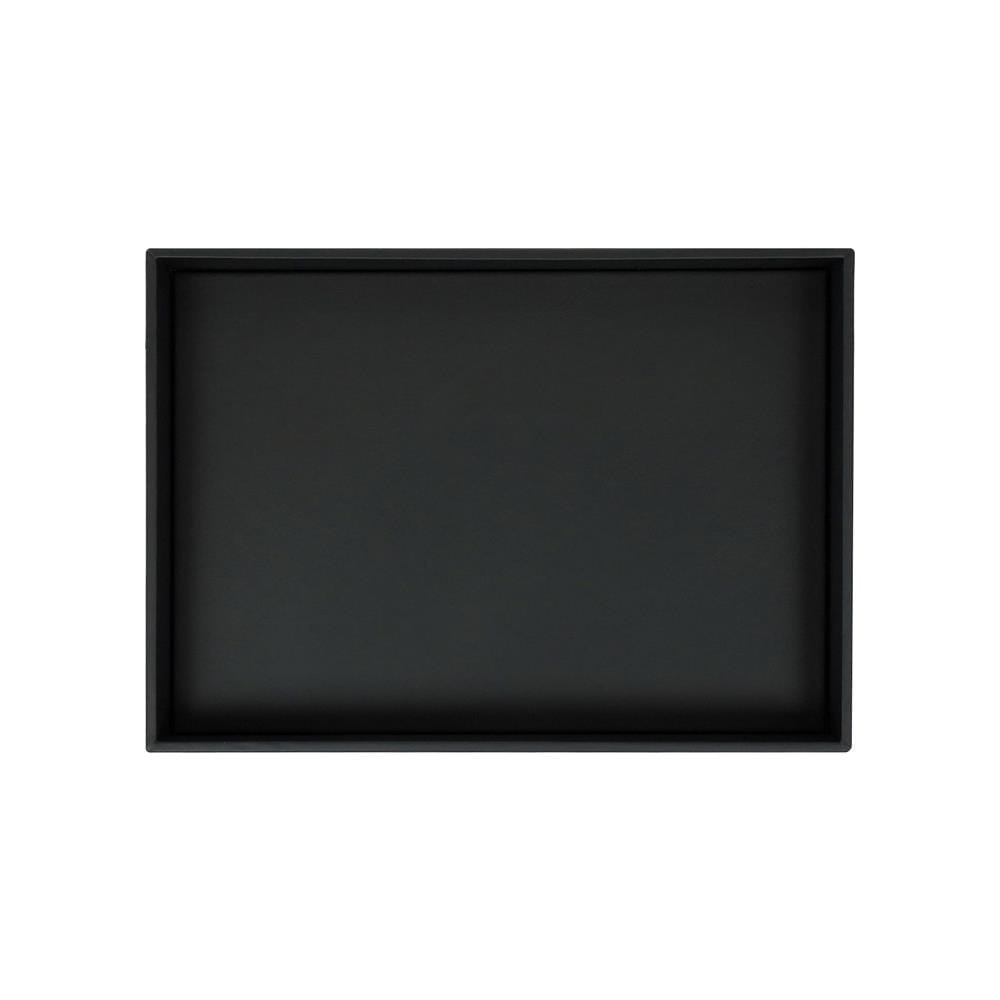 ถาด PVC KECH BASIC 35X25X3.5 ซม. สีดำ