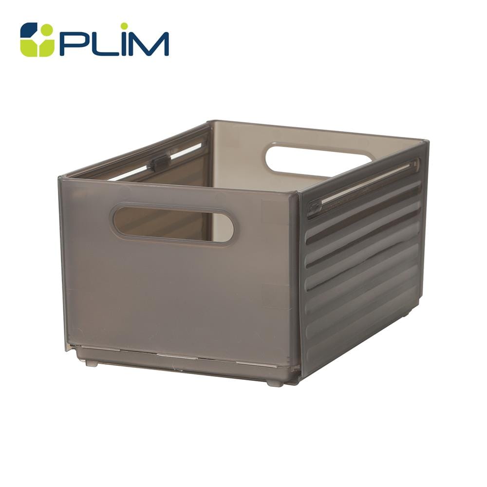 กล่องอเนกประสงค์ PLIM SLIDE SIZE L สีชาใส