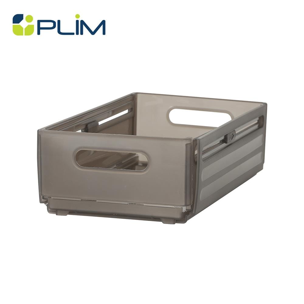 กล่องอเนกประสงค์ PLIM SLIDE SIZE M สีชาใส