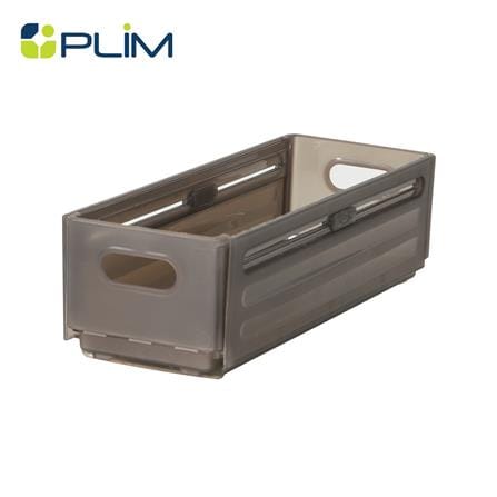 กล่องอเนกประสงค์ PLIM SLIDE SIZE S สีชาใส_1