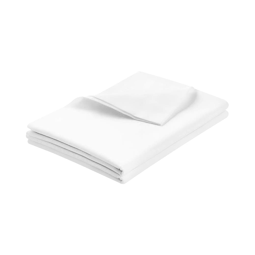 ผ้าปูที่นอน DREAMERY CT 400T SATEEN 112X118 นิ้ว สี WHITE (แพ็ก 2 ชิ้น)