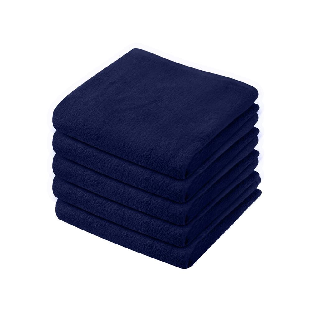 ผ้าขนหนู DREAMERY ขนคู่ NV 1LB 12X12 นิ้ว สี NAVY (แพ็ก 5 ชิ้น)