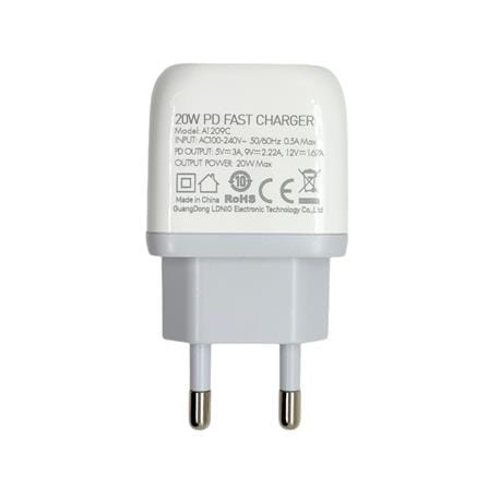 อะแดปเตอร์ TYPE-C LDNIO A1209C 20 วัตต์_0
