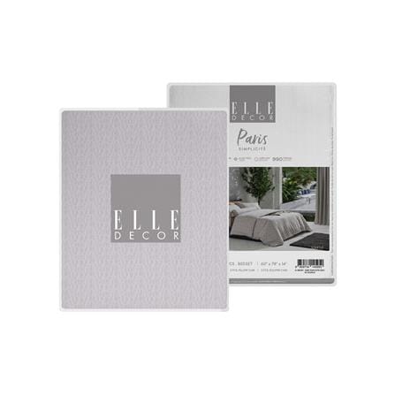 ชุดผ้าปูที่นอน 6 ฟุต 5 ชิ้น ELLE PARIS SIMPLICITE SOUFFLE(S24)_5