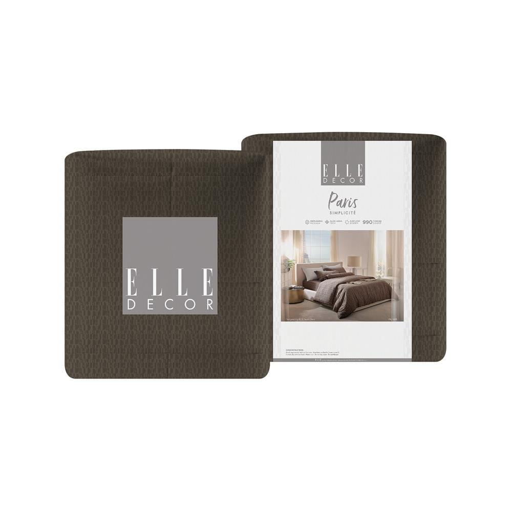 ชุดผ้าปูที่นอน 5 ฟุต 6 ชิ้น ELLE PARIS SIMPLICITE PALMIER(S24)