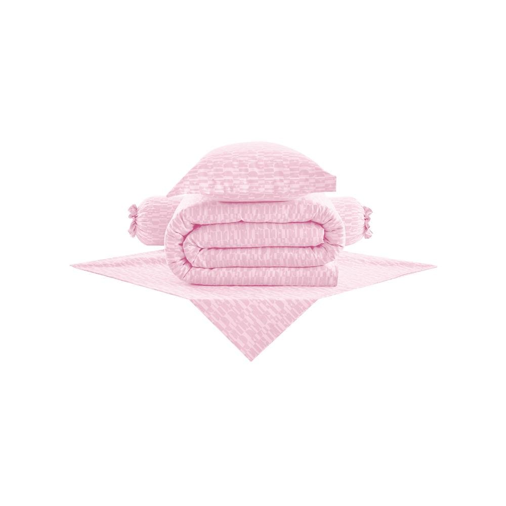ชุดผ้าปูที่นอน 3.5 ฟุต 4 ชิ้น ELLE PARIS SIMPLICITE ECLAIR(S24)