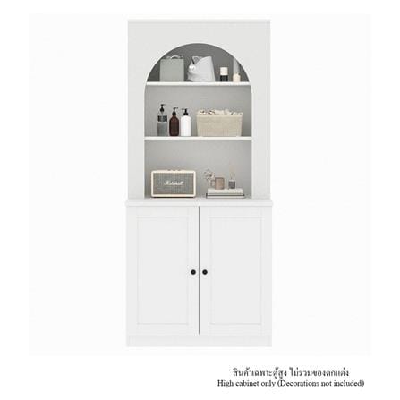 ตู้สูง KONCEPT MONETA 19212747 80 ซม. สีขาว_0