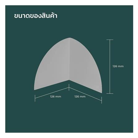 ที่กั้นหนังสือเหล็ก SPACEMAKER A1-004-G 12.6X12.6X12.6 ซม. สีเทา_5
