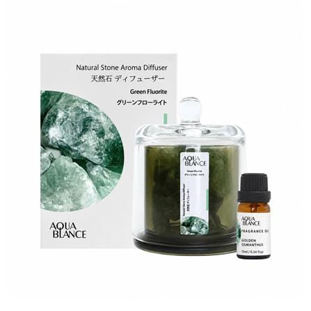ชุดหินอโรม่าพร้อมน้ำมันหอมระเหย PORRIN 10 มล. GOLDEN OSMANTHUS_0