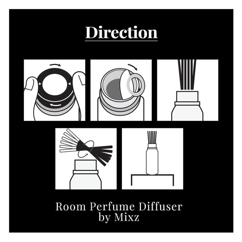 ก้านหอมปรับอากาศ MIXZ 85 มล. วานิลา บลิส