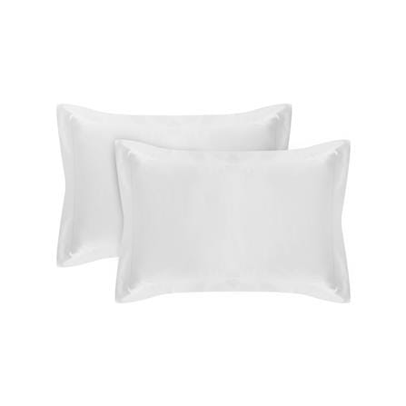 ปลอกหมอนหนุน DREAMERY CT250T SATEEN FLANGE 21X37 นิ้ว สีขาว แพ็ก 2 ชิ้น_0
