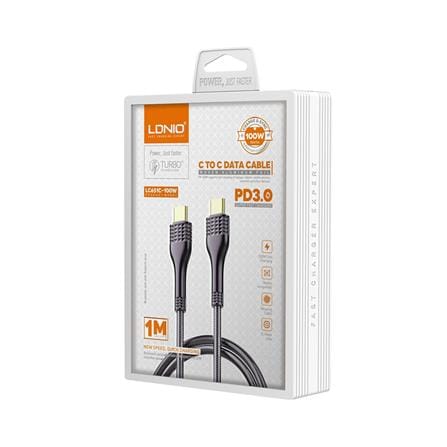 สายชาร์จ TYPE-C TO TYPE-C LDNIO LC651C 1 เมตร_4