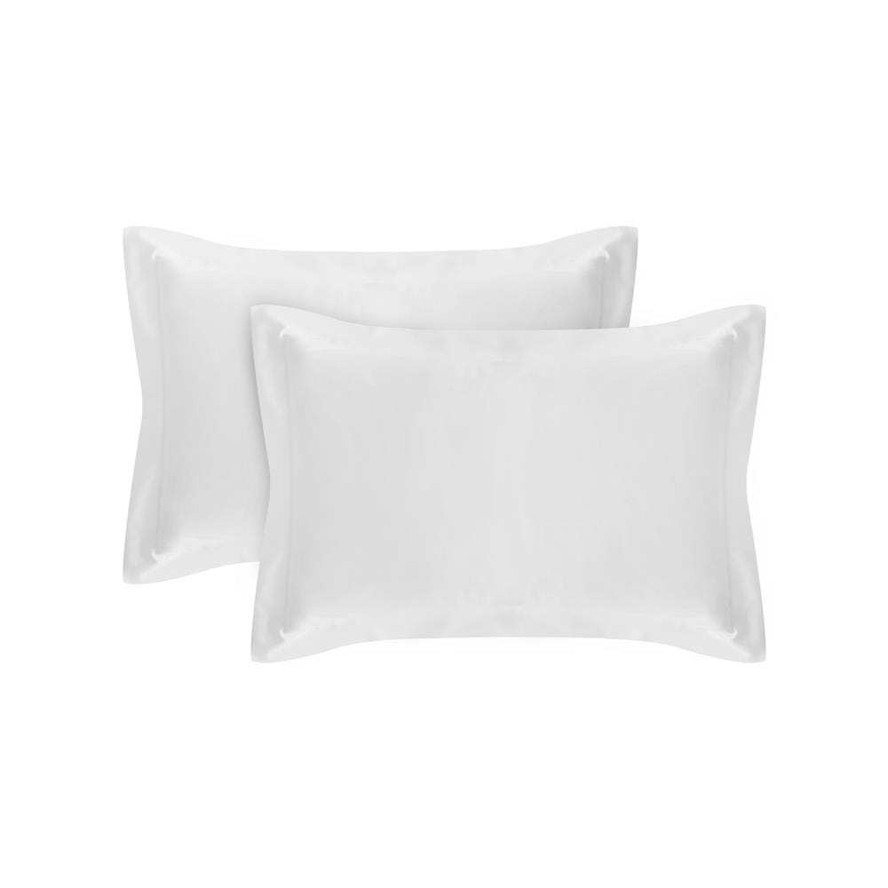 ปลอกหมอนหนุน DREAMERY CT250T SATEEN FLANG 20X30 นิ้ว สีขาว (แพ็ก 2 ชิ้น)