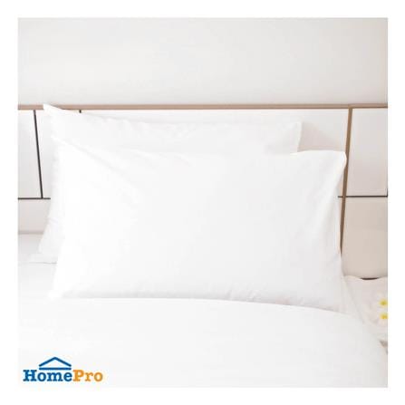 ปลอกหมอนหนุน DREAMERY CT400T SATEEN 21X37 นิ้ว สีขาว (แพ็ก 2 ชิ้น)_2