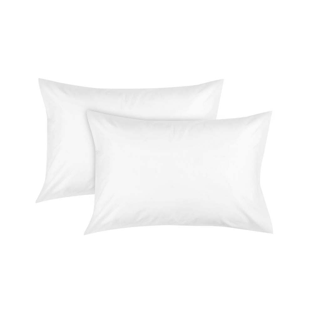 ปลอกหมอนหนุน DREAMERY CT400T SATEEN 20X30 นิ้ว สีขาว (แพ็ก 2 ชิ้น)