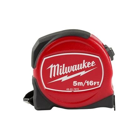 ตลับเมตร MILWAUKEE 5 ม. สีแดง_0