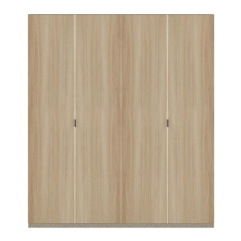 ตู้เสื้อผ้า 4 บานเปิด SB BUILT IN WARDROBE PLUS 59061783 200 ซม. สี RIO BROWN