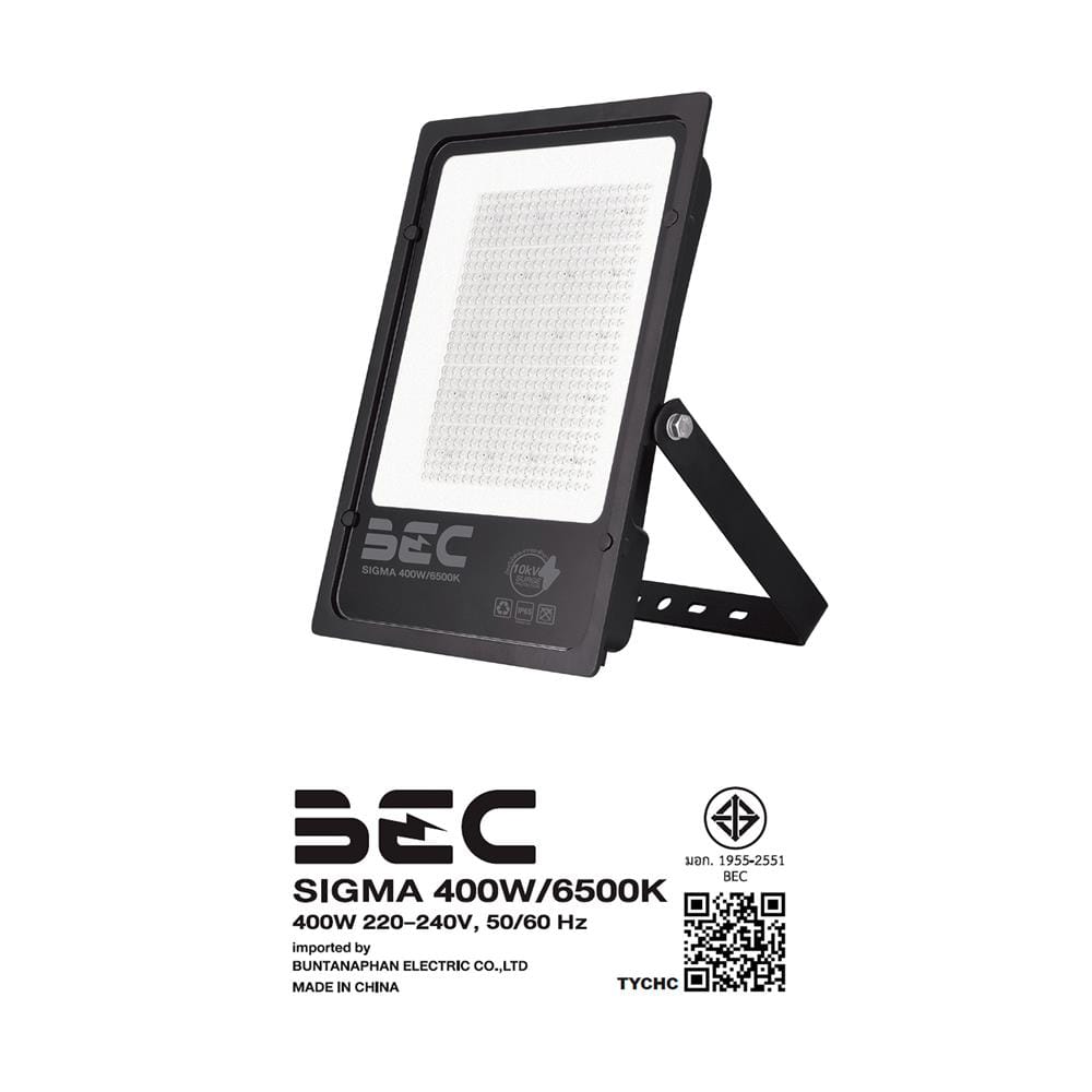 สปอตไลท์ภายนอก LED BEC SIGMA 400 วัตต์ DAYLIGHT