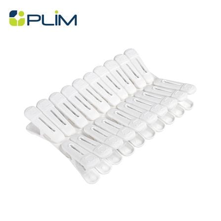 กิ๊บหนีบผ้า PLIM H-F731 สีขาว (แพ็ก 20 ชิ้น)_0