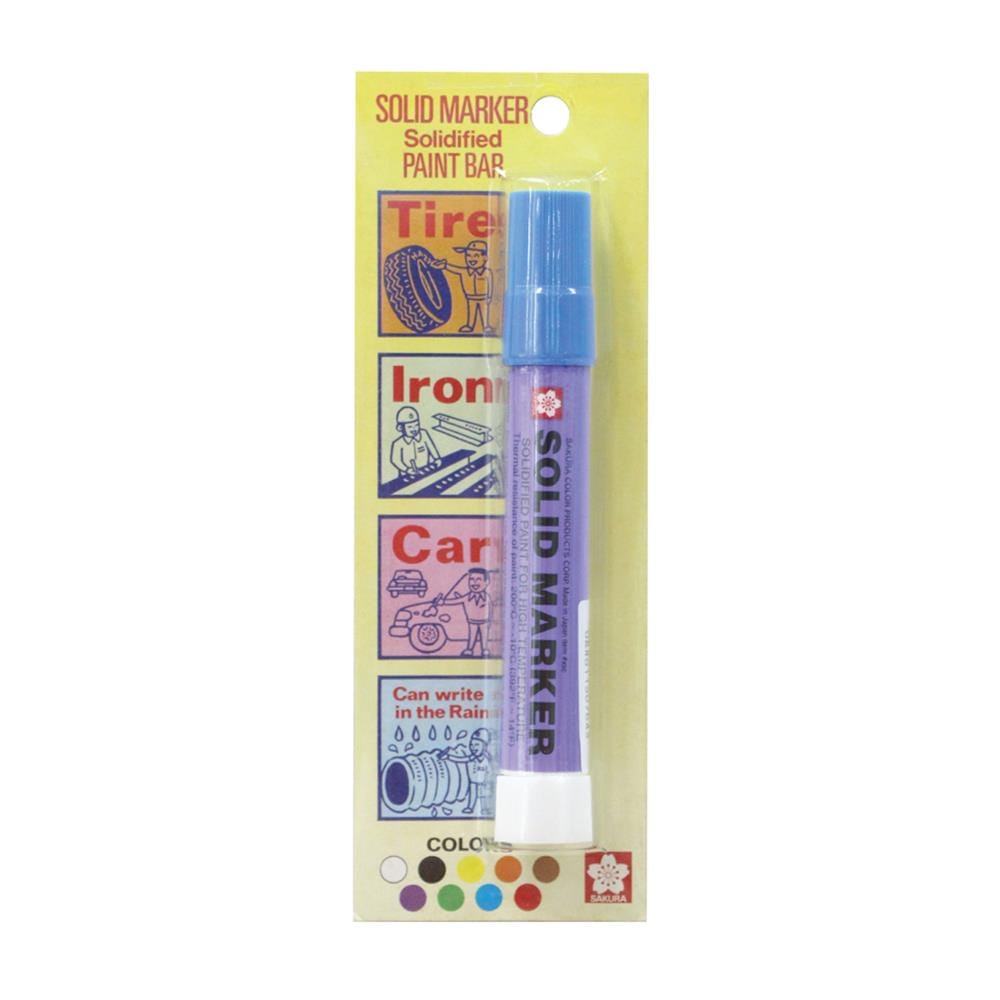 ปากกามาร์กเกอร์ SAKURA SOLID MARKER 13 มม. สีน้ำเงิน
