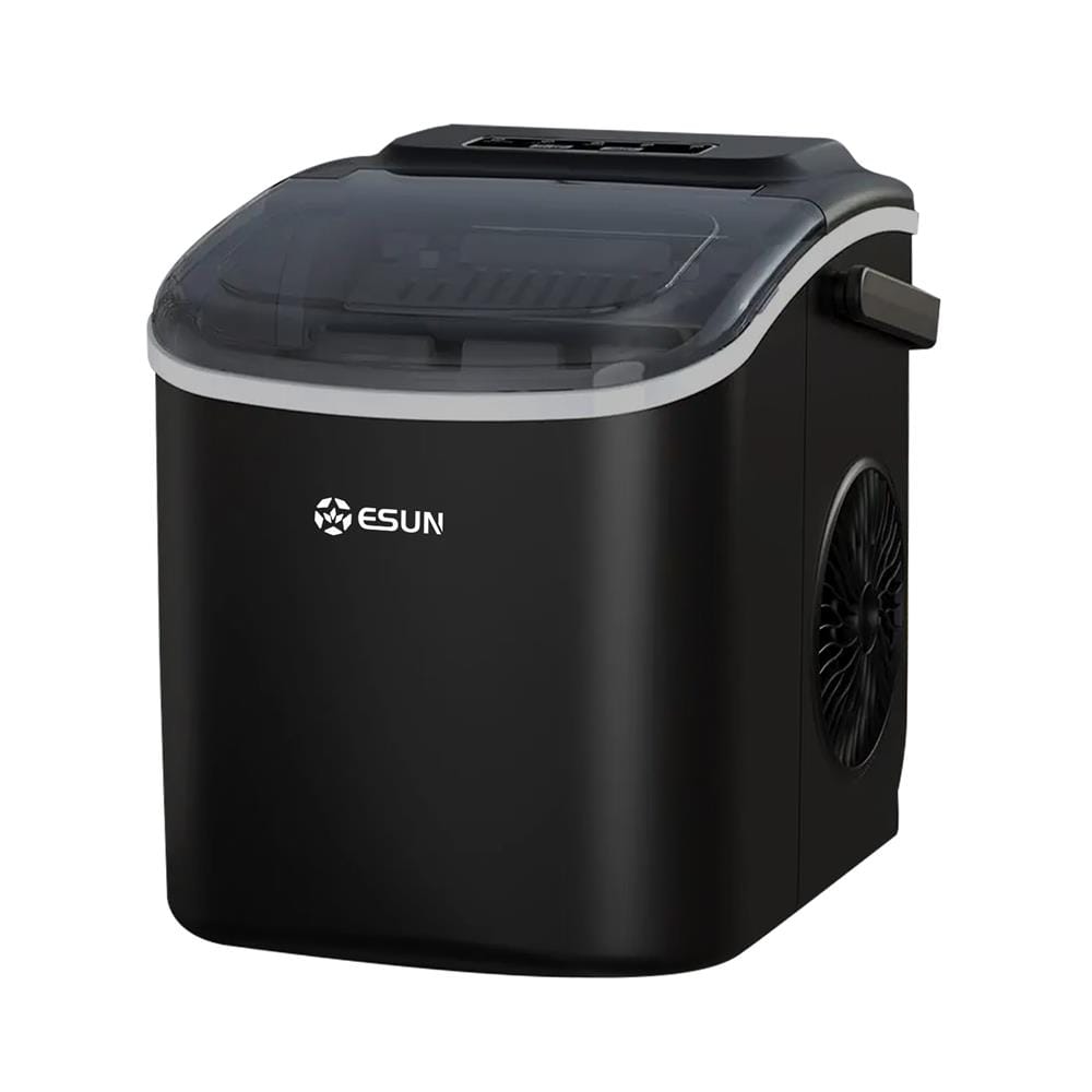 เครื่องทำน้ำแข็งอัตโนมัติ ESUN EIM-17B 1.2 ลิตร สีดำ