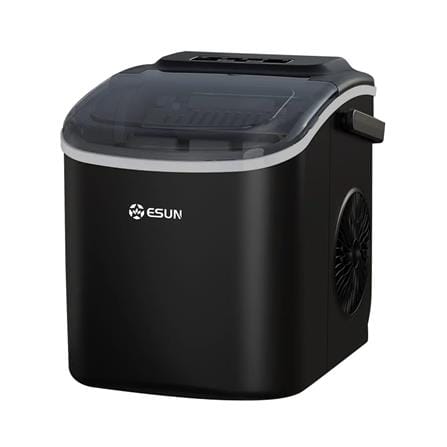 เครื่องทำน้ำแข็งอัตโนมัติ ESUN EIM-17B 1.2 ลิตร สีดำ_1