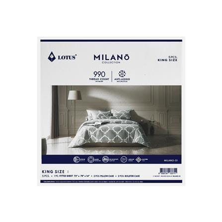 ชุดผ้าปูที่นอน 6 ฟุต 5 ชิ้น LOTUS MILANO 01(S24)_6