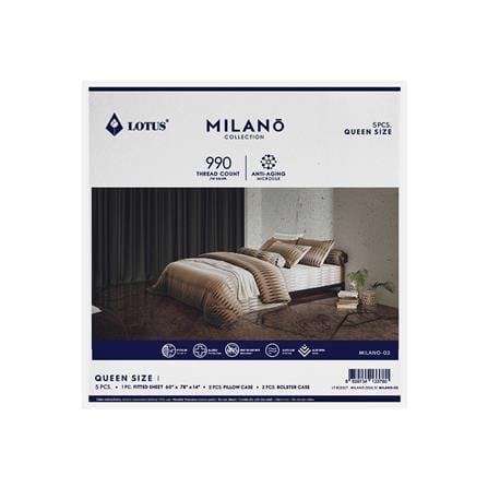 ชุดผ้าปูที่นอน 5 ฟุต 5 ชิ้น LOTUS MILANO 03(S24)_6