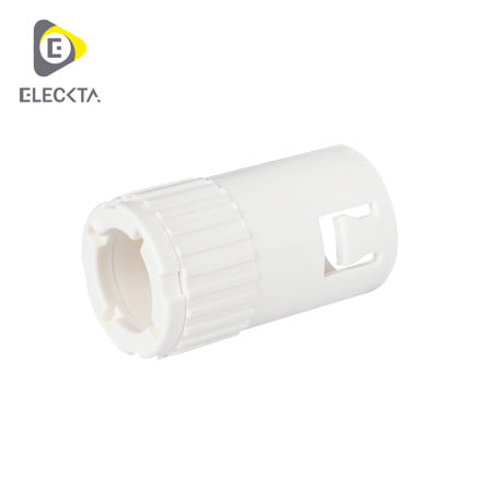 ข้อต่อท่ออ่อน ELECKTA 20 มม. สีขาว (แพ็ก 10 ชิ้น)_0