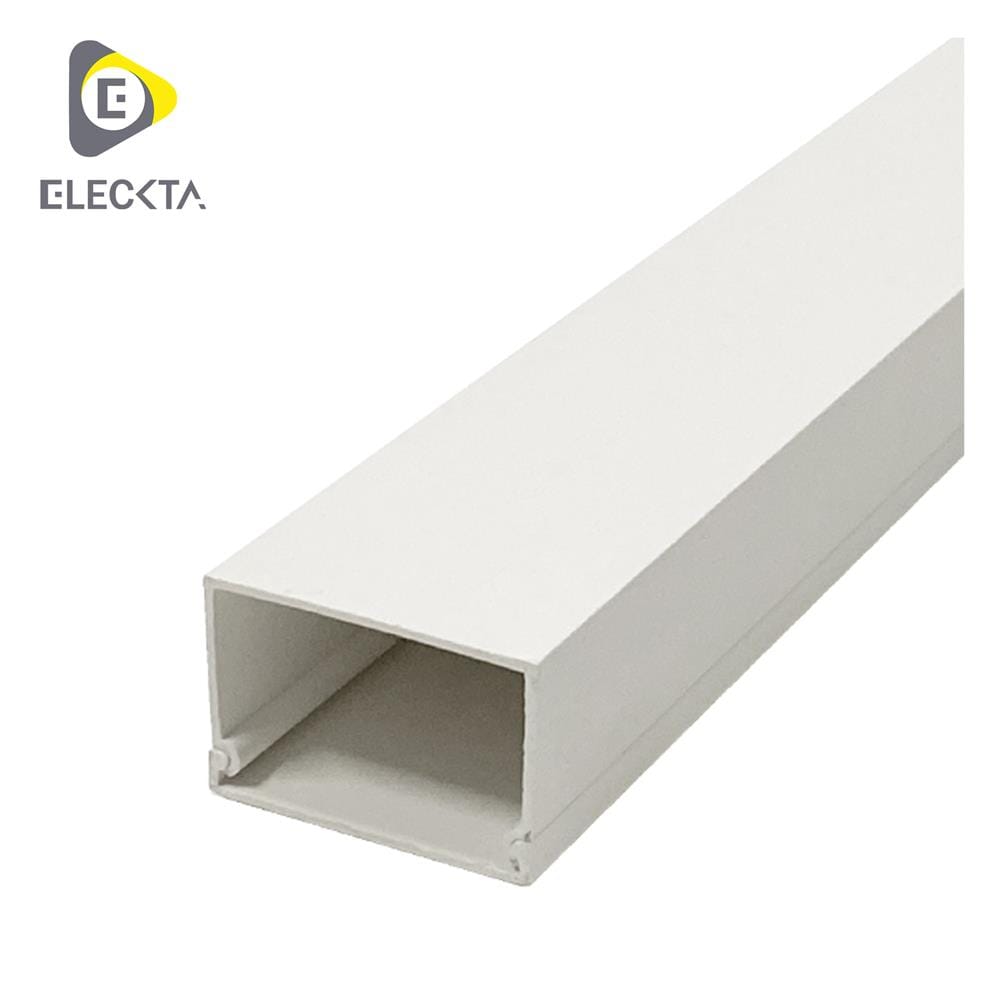 รางทรังกิ้ง ELECKTA 25X38 มม. 2 เมตร สีขาว